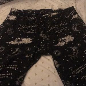 sun and moon leggings